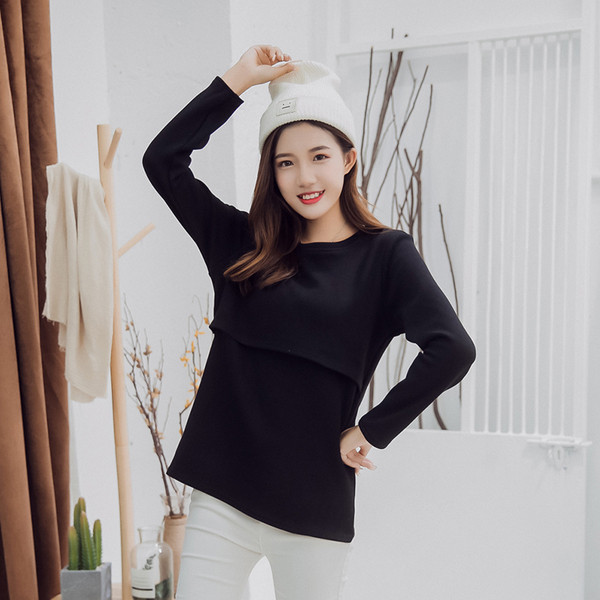 Bluza casual pentru gravide in doua modele