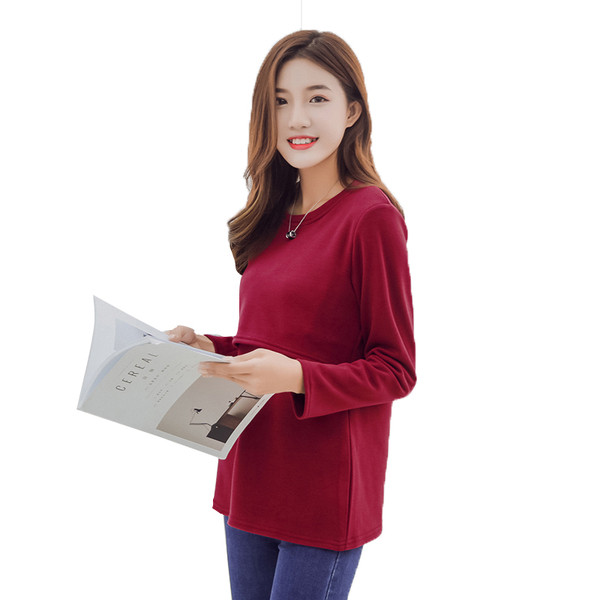 Bluza casual pentru gravide in doua modele