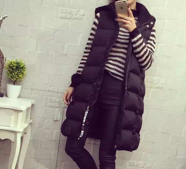 Vesta de dama eleganta cu gluga model lunga in mai multe culori