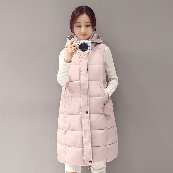 Vesta de dama eleganta cu gluga model lunga in mai multe culori