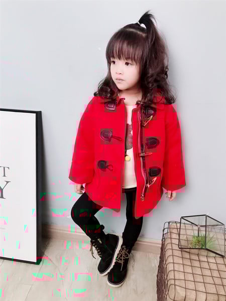 Κομψό παιδικό παλτό για τα κορίτσια σε δύο χρώματα