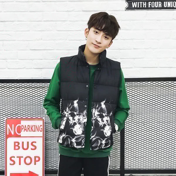 Ανδρικό καθημερινό γιλέκο σε δύο χρώματα