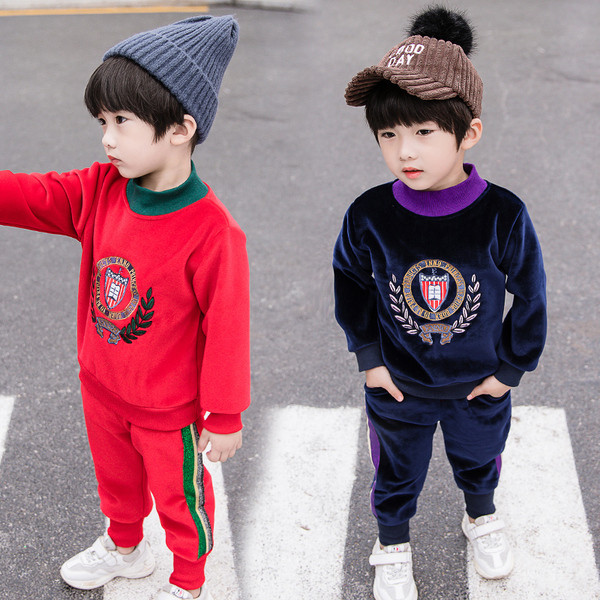 Детски плътен комплект от две части в няколко модела