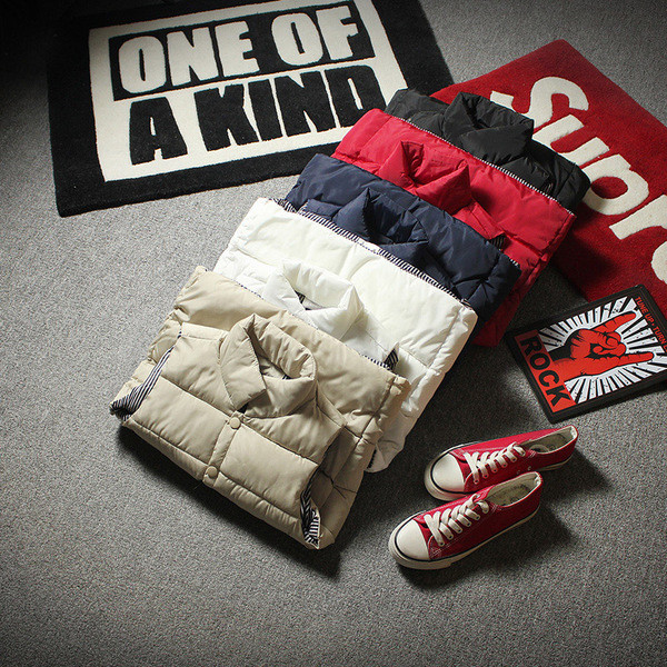 Vesta masculina actuala in cinci culori