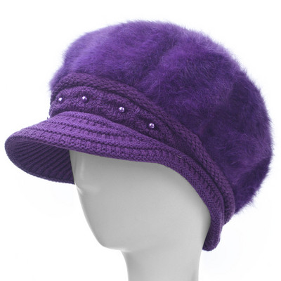 Női pehelysapka gyöngy elemekkel több színben