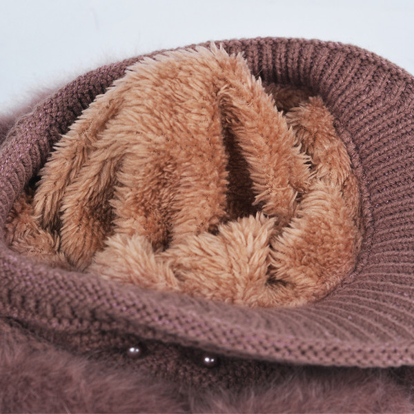 Női pehelysapka gyöngy elemekkel több színben