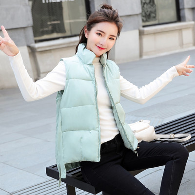 Модерен дамски елек асиметричен  модел в няколко цвята 