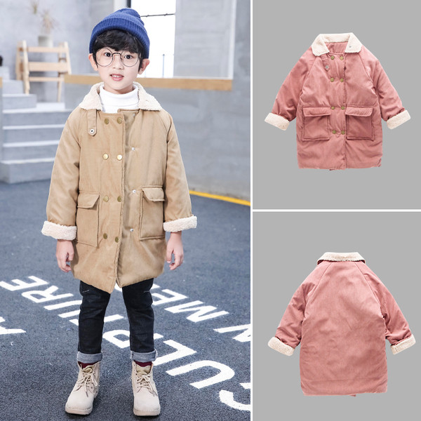 Модерно детско яке за момчета в два цвята 