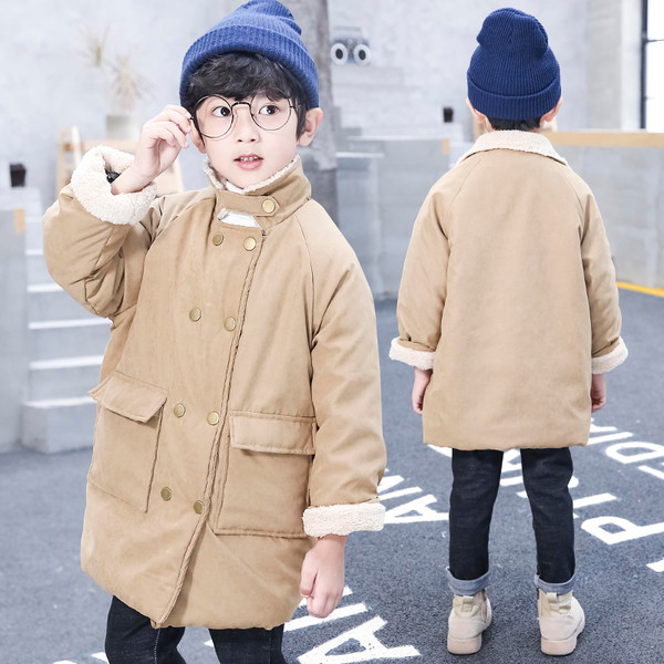 Модерно детско яке за момчета в два цвята 