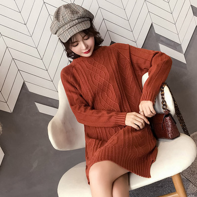 Πλεκτό φόρεμα για τις έγκυες γυναίκες σε τρία χρώματα