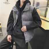 Jelenlegi férfi mellény két színben - szürke és fekete