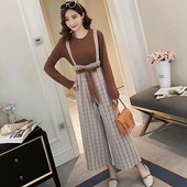 Καθημερινό γυναικείο σετ για έγκυες γυναίκες σε δύο μέρη - πουλόβερ και φόρμες