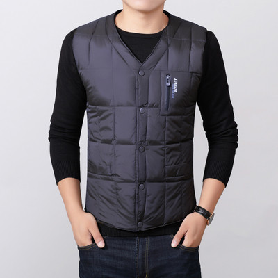 Men`s casual vest in two colors