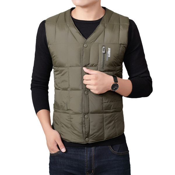 Vesta casual pentru barbati in doua culori