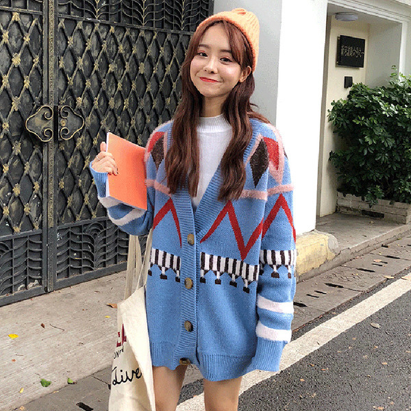 Vesta de dama colorata moderna in trei culori