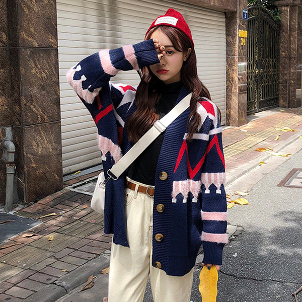 Vesta de dama colorata moderna in trei culori