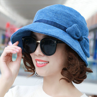 Κομψό γυναικείο καπέλο με κορδέλα σε διάφορα χρώματα