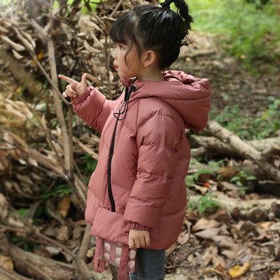 Модерно детско яке за момичета в три цвята