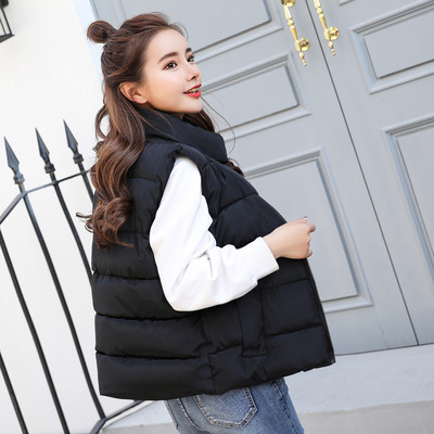 Σπορ-casual γυναικείο γιλέκο με τσέπες σε διάφορα χρώματα