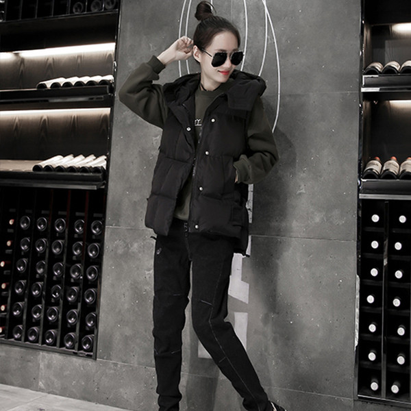 Vesta casual dama model scurta cu gluga in doua culori