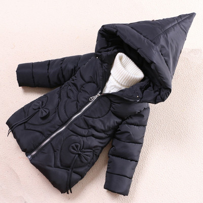 Детско яке за момичета с качулка в няколко цвята