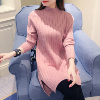 Long sweater for pregnant women in four colors