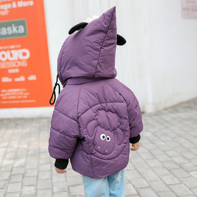 Παιδικό μπουφάν κατάλληλο για κορίτσια και αγόρια με τρισδιάστατο στοιχείο