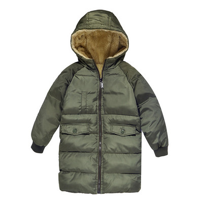 Μακρύ παιδικό μπουφάν κατάλληλο για κορίτσια και αγόρια σε διάφορα χρώματα