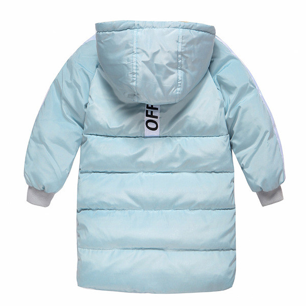Μακρύ παιδικό μπουφάν κατάλληλο για κορίτσια και αγόρια σε διάφορα χρώματα
