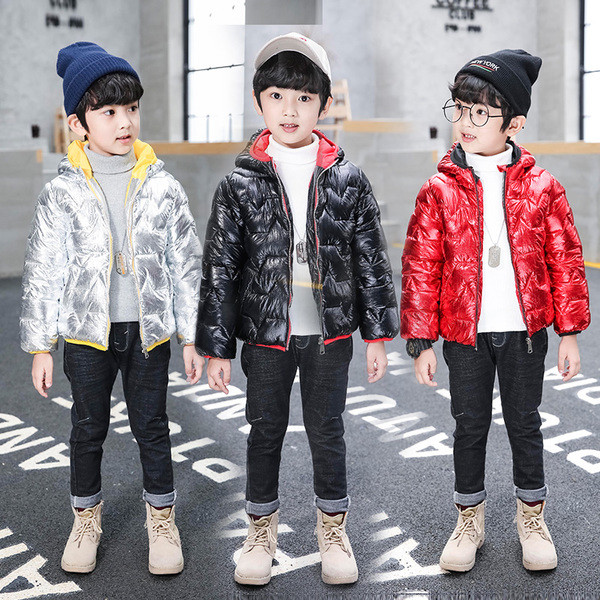 Jachetă modernă pentru copii pentru băieți în trei culori