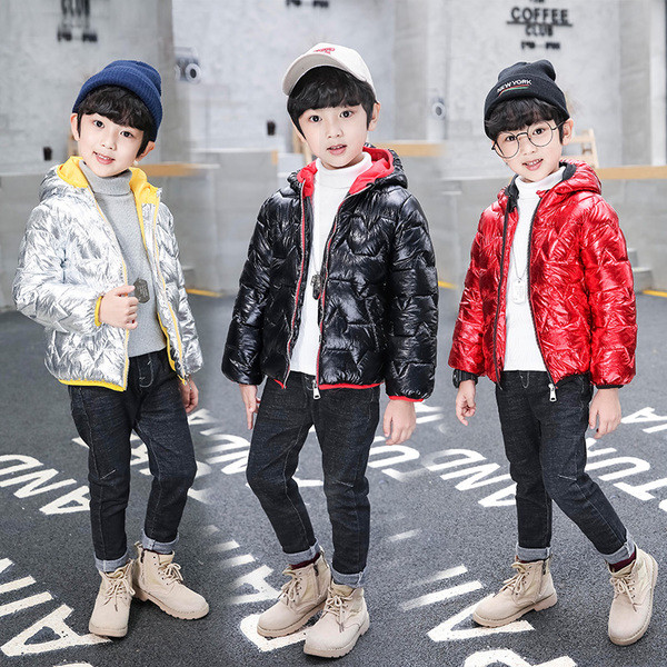 Jachetă modernă pentru copii pentru băieți în trei culori