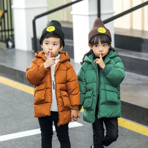 Παιδικά μπουφάν  για κορίτσια και αγόρια με τσέπες