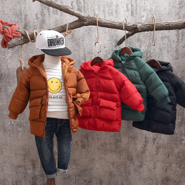 Παιδικά μπουφάν  για κορίτσια και αγόρια με τσέπες