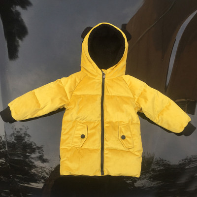 Детско яке за момичета и момчета с 3D елемент и мека подплата