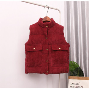 Casual γυναικείο γιλέκο με μεγάλες τσέπες, τρία μοντέλα σε διαφορετικά χρώματα