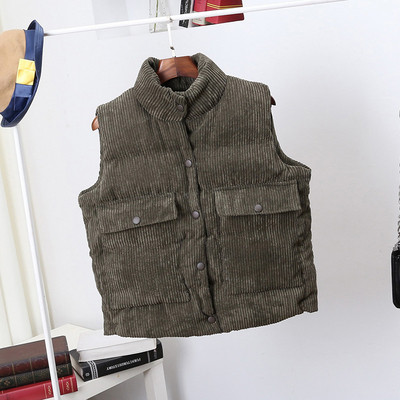 Casual γυναικείο γιλέκο με μεγάλες τσέπες, τρία μοντέλα σε διαφορετικά χρώματα