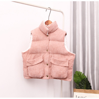 Casual γυναικείο γιλέκο με μεγάλες τσέπες, τρία μοντέλα σε διαφορετικά χρώματα