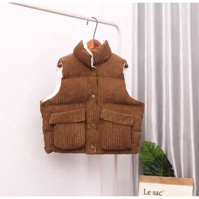 Casual γυναικείο γιλέκο με μεγάλες τσέπες, τρία μοντέλα σε διαφορετικά χρώματα