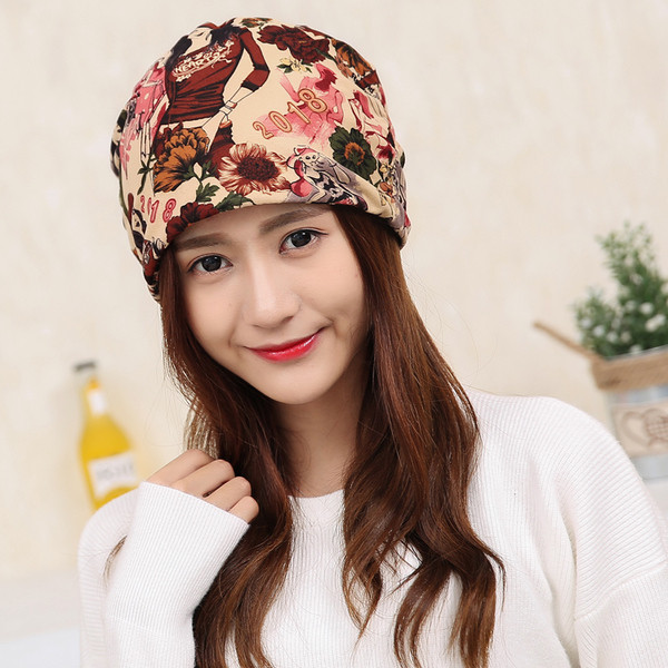 Pălărie modernă colorată pentru femei în trei culori