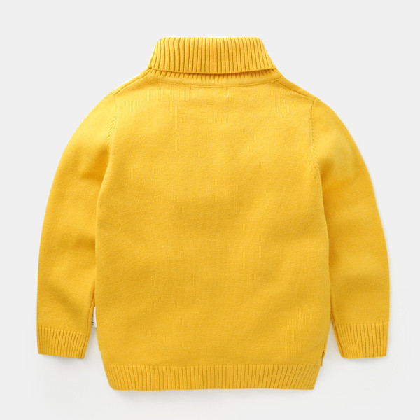 Pulover pentru copii cu guler inalt in mai multe culori potrivit pentru fete si baieti