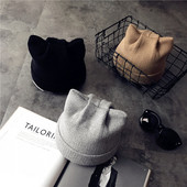 Pălărie groasă de damă casual în patru culori