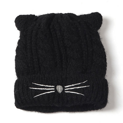 Palarie moderna de dama cu element 3D in mai multe culori