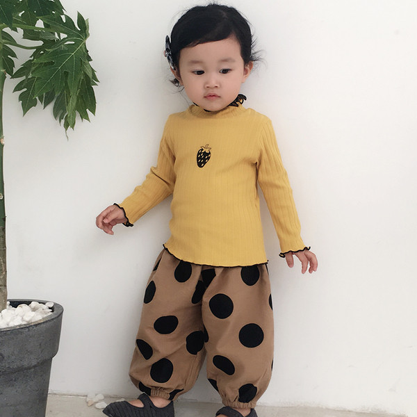 Bluza pentru copii pentru fete cu broderie colorata in mai multe culori