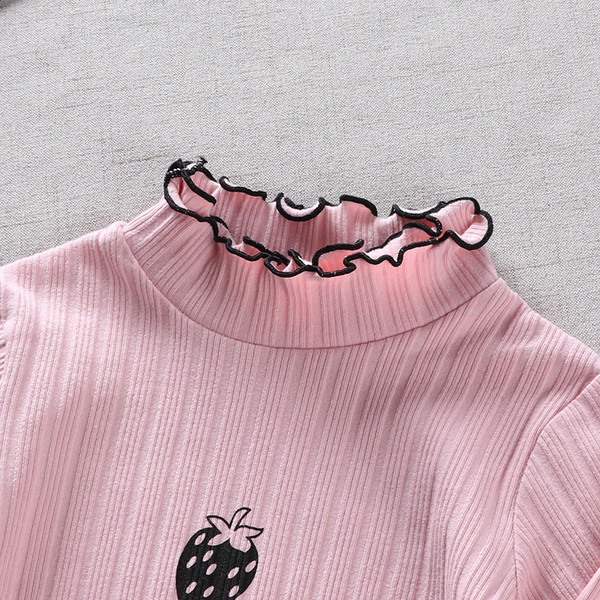 Bluza pentru copii pentru fete cu broderie colorata in mai multe culori