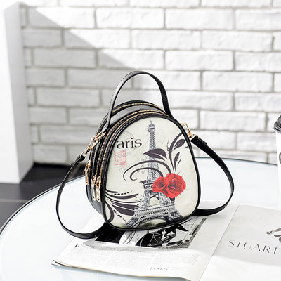 Rucsac de dama modern din piele ecologica cu aplicatii diferite