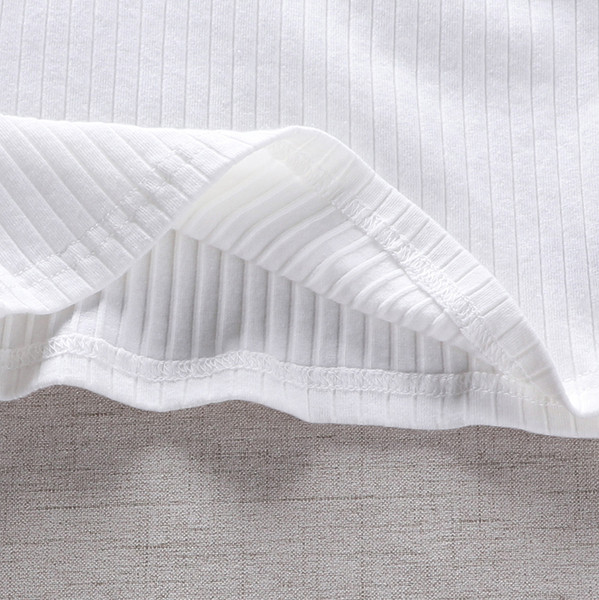 Bluză pentru copii modernă pentru fete cu mâneci lotus în negru, alb și roz