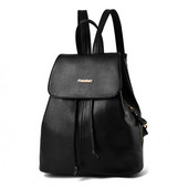 Модерна дамска раница от еко кожа в три цвята