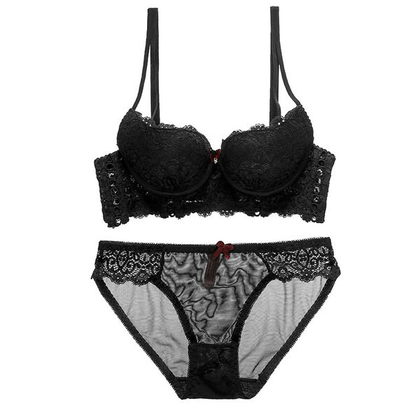 Елегантен комплект дамско бельо в няколко цвята