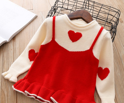 Pulover pentru copii modern pentru fete in trei culori