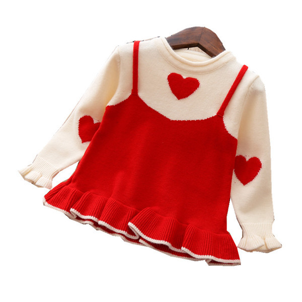 Pulover pentru copii modern pentru fete in trei culori